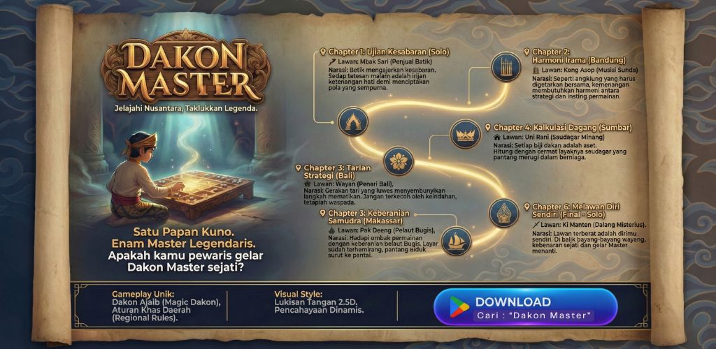 Dakon Master - Nusantara Congklak Adventure